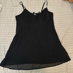 H&M black dress